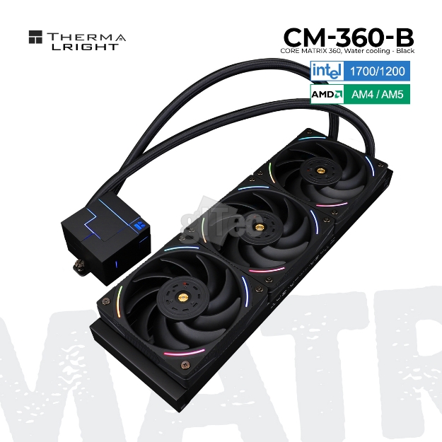 Picture of WATER COOLING SYSTEM THERMALRIGHT CORE MATRIX 360 BLACK