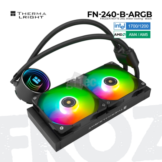 Picture of WATER COOLING SYSTEM Thermalright Frozen Notte 240 BLACK ARGB