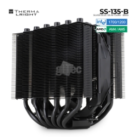 Picture of PROCESSOR COOLER THERMALRIGHT SILVER SOUL 135 BLACK
