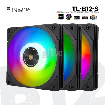 დეტალურის ჩვენება ქეისის ქულერი THERMALRIGHT TL-B12-S A-RGB BLACK სურათი ქეისის ქულერი THERMALRIGHT TL-B12-S A-RGB BLACK