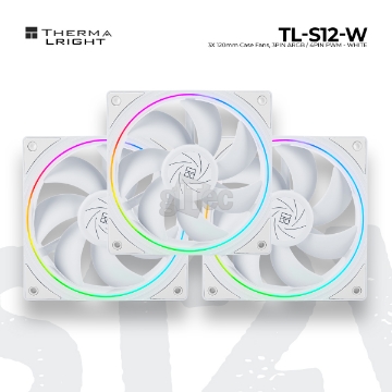 დეტალურის ჩვენება ქეისის ქულერი THERMALRIGHT TL-S12-W A-RGB WHITE სურათი ქეისის ქულერი THERMALRIGHT TL-S12-W A-RGB WHITE
