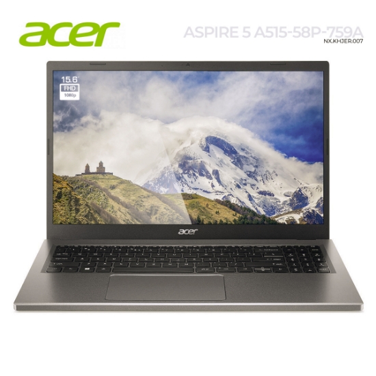 Picture of NOTEBOOK Acer Aspire 5 A515-58P-759A NX.KHJER.007 15.6" FHD WLED i7-1355U 16GB DDR5 512GB M.2 STEEL GRAY