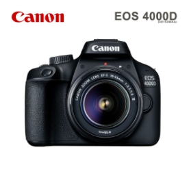 Picture of Digital CameraCANON EOS 4000D 3011C004AA BLACK+LENS EF-S 18-55 DC III
