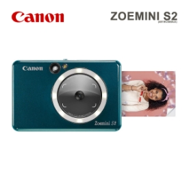 Picture of Digital Camera CANON ZOEMINI S2 4519C008AA 2 IN 1 MINI PHOTO PRINTER CAMERA DEEP GREEN