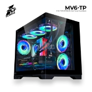 სურათი ქეისი 1STPLAYER MV6 MV6-TP MV6-TRANSPARENT MIDI-TOWER GAMING CASE
