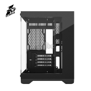 სურათი ქეისი 1STPLAYER MV6 MV6-TP MV6-TRANSPARENT MIDI-TOWER GAMING CASE