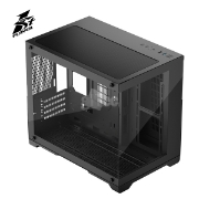 სურათი ქეისი 1STPLAYER MV6 MV6-TP MV6-TRANSPARENT MIDI-TOWER GAMING CASE