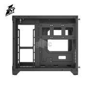 სურათი ქეისი 1STPLAYER MV6 MV6-TP MV6-TRANSPARENT MIDI-TOWER GAMING CASE