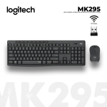 Picture of WIRELESS Keyboard Mouse LOGITECH MK295 L920-009800 COMBO BLACK