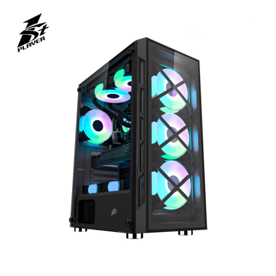 Picture of CASE 1STPLAYER XP-G XP-G-BK-4F1 MIDI TOWER BLACK