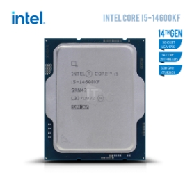 Picture of Processor INTEL CORE i5-14600KF  20MB CACHE 5.30GHZ TRAY LGA 1700
