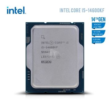 Show details for Processor INTEL CORE i5-14600KF  20MB CACHE 5.30GHZ TRAY LGA 1700 Picture of Processor INTEL CORE i5-14600KF  20MB CACHE 5.30GHZ TRAY LGA 1700
