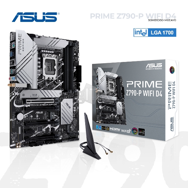 Picture of დედა დაფა ASUS PRIME Z790-P WIFI D4 90MB1DB0-M0EAY0 LGA 1700