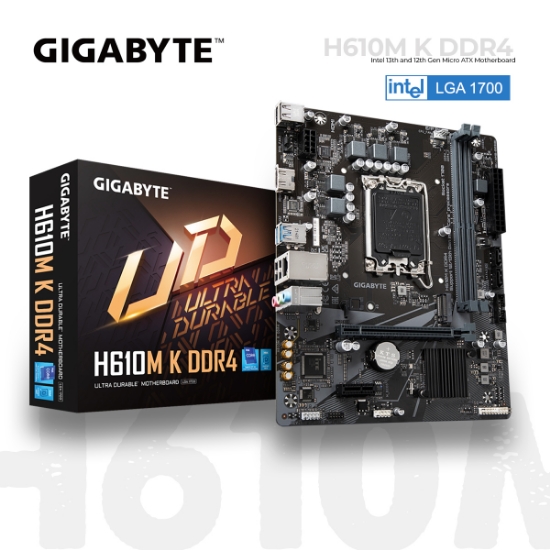 Picture of MOTHER BOARD GIGABYTE H610M K DDR4 LGA 1700