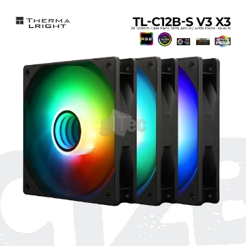 Show details for CASE FANS THERMALRIGHT TL-C12B-S V3 X3 A-RGB Picture of CASE FANS THERMALRIGHT TL-C12B-S V3 X3 A-RGB