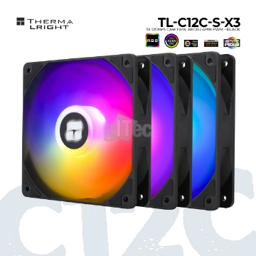დეტალურის ჩვენება ქეისის ქულერი THERMALRIGHT TL-C12C-S-X3 A-RGB სურათი ქეისის ქულერი THERMALRIGHT TL-C12C-S-X3 A-RGB