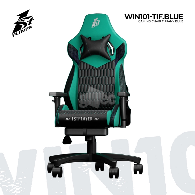 Picture of GAMING CHAIR 1STPLAYER WIN 101 WIN101-TIF.Blue Tiffany Blue