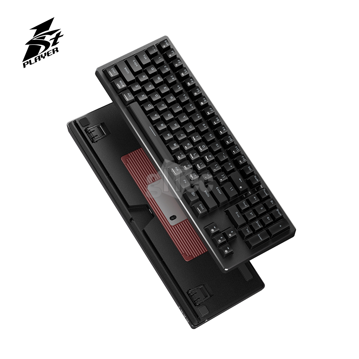 gITec Online Shop -1STPLAYER GASKET GA87 GA87(RGB)-BK-RED/SW