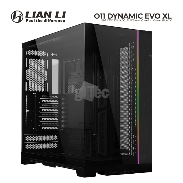 Picture of CASE LIAN LI O11 DYNAMIC EVO XL G99.O11DEXL-X.00 FULL-TOWER BLACK