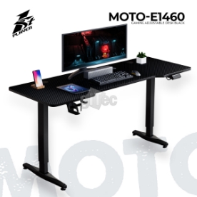 Picture of GAMING DESK 1STPLAYER MOTO-E 1460 BLACK