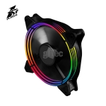 Picture of CASE FAN 1STPLAYER G3 A-RGB WITH CONTROLLER & REMOTE CONTROL BLACK