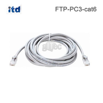 Show details for ITD PATCH CORD CAT6 FTP 24 AWG 3M GREY Picture of ITD PATCH CORD CAT6 FTP 24 AWG 3M GREY