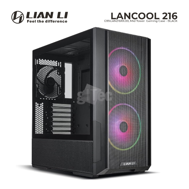 Picture of ქეისი LIAN LI Lancool 216 G99.LAN216RX.00 MID-TOWER BLACK