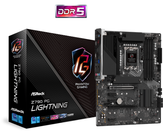 Picture of MOTHERBOARD ASRock Z790 PG LIGHTNING (Z790_PG_LIGHTNING) LGA 1700