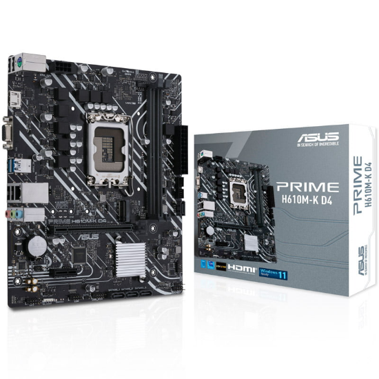 Picture of MOTHERBOARD ASUS PRIME H610M-K 90MB1GA0-M0EAY0 LGA 1700