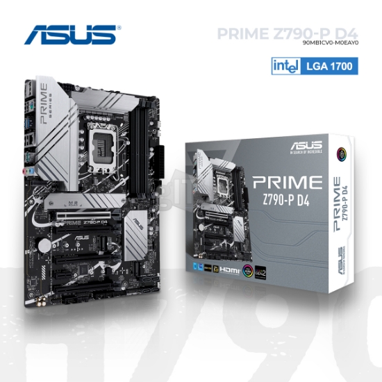 სურათი დედა დაფა ASUS Prime Z790-P D4 90MB1CV0-M0EAY0 LGA1700 DDR4