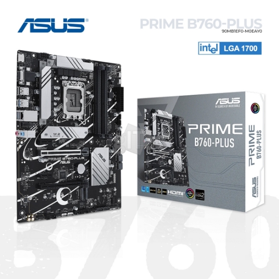 Picture of MOTHER BOARD ASUS Prime B760-PLUS 90MB1EF0-M0EAY LGA 1700 DDR5