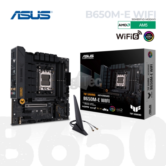 Picture of MOTHERBOARD ASUS TUF GAMING B650M-E WIFI 90MB1FV0-M0EAY0 AM5 DDR5