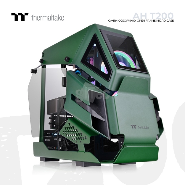 Picture of CASE Thermaltake AH T200 (CA-1R4-00SCWN-00) Micro Racing Green