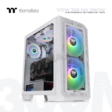 Show details for CASE Thermaltake View 300 MX Snow CA-1P6-00M6WN-00 Mid-Tower White Picture of CASE Thermaltake View 300 MX Snow CA-1P6-00M6WN-00 Mid-Tower White