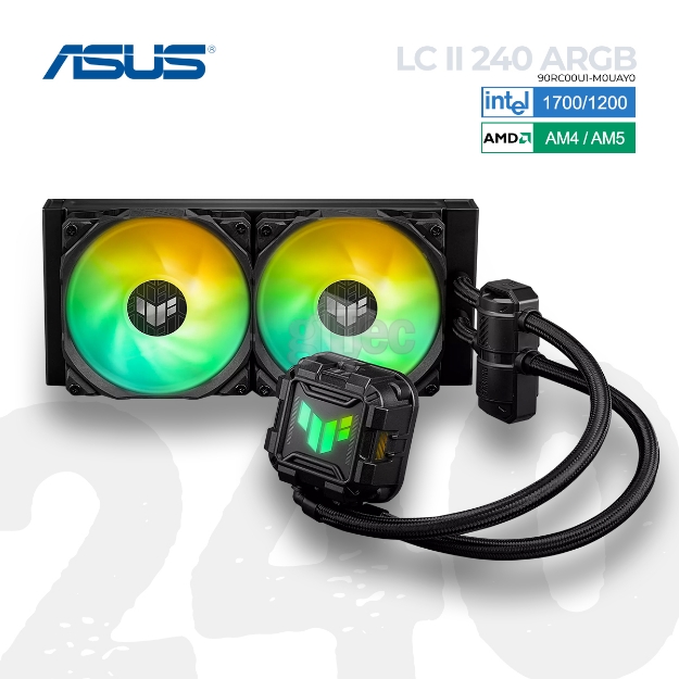 Picture of WATER COOLING SYSTEM ASUS TUF Gaming LC II 240 ARGB 90RC00U1-M0UAY0