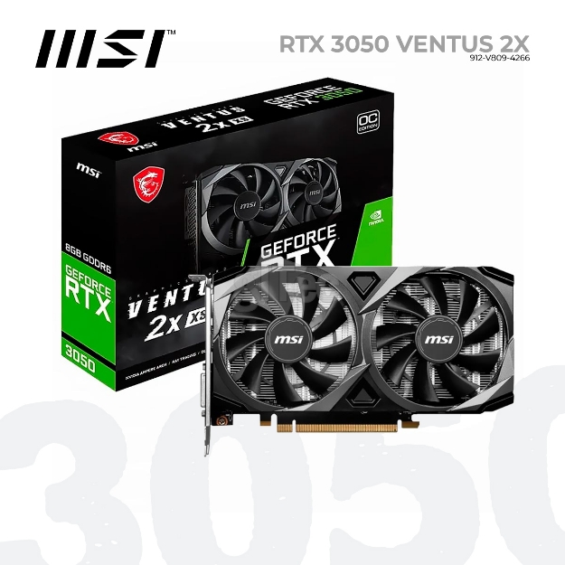 gITec Online Shop -MSI GeForce RTX 3050 VENTUS 2X XS 8G OC 912