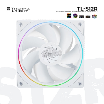 Show details for CASE FAN THERMALRIGHT TL-S12R-W A-RGB WHITE Picture of CASE FAN THERMALRIGHT TL-S12R-W A-RGB WHITE