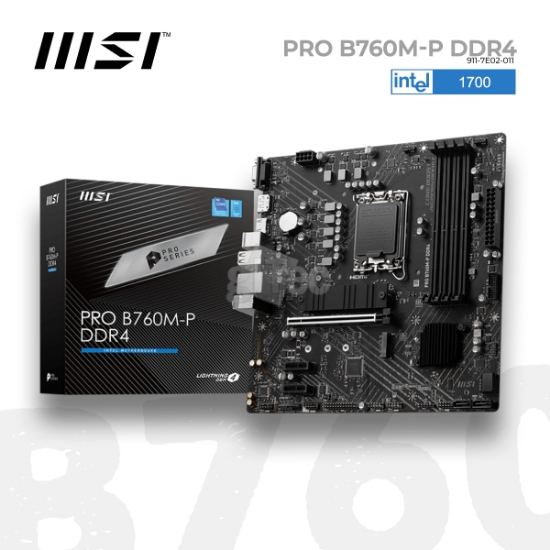 სურათი დედა დაფა MSI PRO B760M-P DDR4 LGA1200