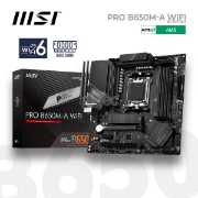 Picture of MOTHERBOARD MSI PRO B650M-A WIFI AM5 911-7D77-007 AMD AM5 DDR5