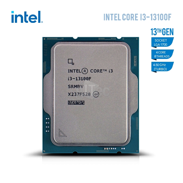 Picture of CPU INTEL CORE I3-13100F 12MB CACHE 4.5GHZ TRAY
