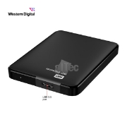 Picture of EXTERNAL HARD DRIVE WESTERN DIGITAL ELEMENTS Portable HDD WDBUZG0010BBK-WESN 1TB USB .0 BLACK