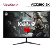 Picture of MONITOR ViewSonic VX3218C-2K 32" VA Curved QHD 165Hz 1MS BLACK