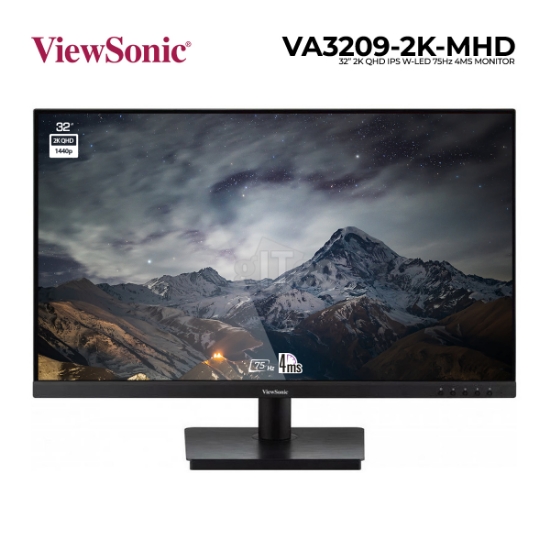 Picture of MONITOR ViewSonic VA3209-2K-MHD 32" 2K QHD 75HZ 4MS BLACK
