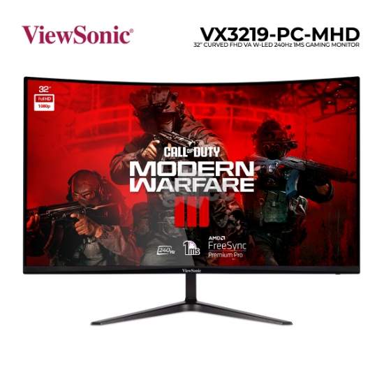 Picture of MONITOR ViewSonic VX3219-PC-MHD 32" VA FHD 240HZ 1MS BLACK