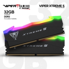 Picture of MEMORY PATRIOTViper Xtreme 5 PVXR532G76C36K DDR5 32GB 7600MHZ