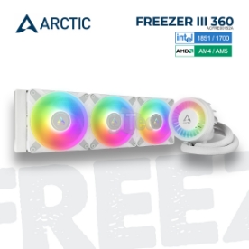 Picture of WATER COOLING SYSTEM Liquid Freezer III 360 A-RGB ACFRE00152A WHITE