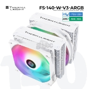 Picture of PROCESSOR COOLER THERMALRIGHT FROST SPIRIT 140 WHITE V3 ARGB WHITE ARGB