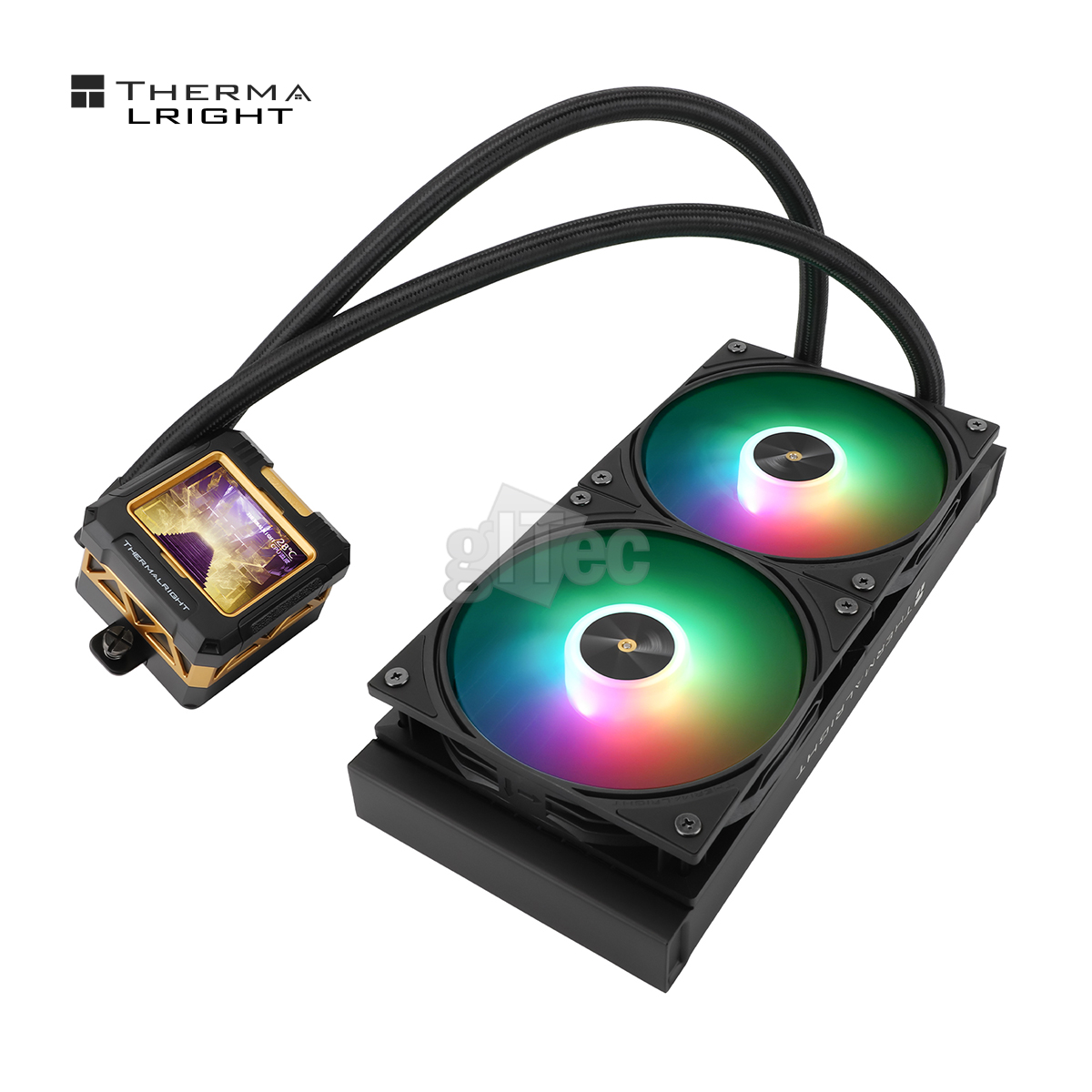 gITec Online Shop -Thermalright FROZEN WARFRAME 240 BLACK ARGB