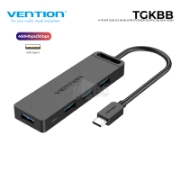 Picture of USB Type-C 3.0 HUB VENTION TGKBB USB3.0 0.15M BLACK