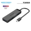 სურათი USB Type-C 3.0 ჰაბი VENTION TGKBB USB3.0 0.15M BLACK